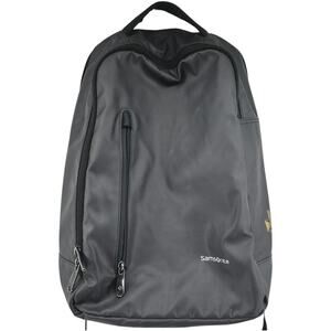 Samsonite Backpack Travel Bag Laptop Multi Pockets Gray Black One Size